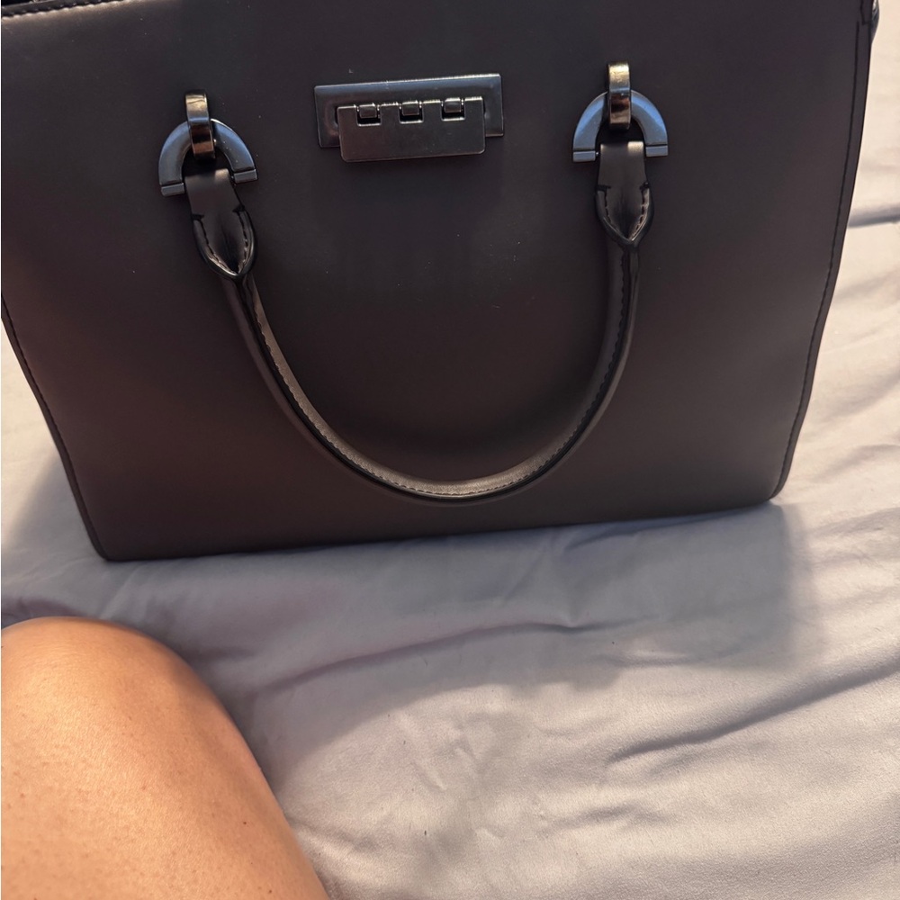 Zac Posen Charcoal Satchel